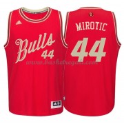 Magliette Basket Chicago Bulls 2015 Nikola Mirotic 44# NBA Natale Swingman..